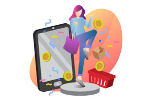 Download Big Discount Shop Illustration - Premium Bundle