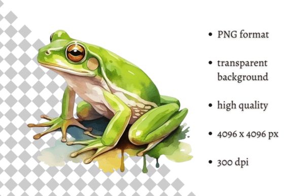 Download Watercolor Frog Individual Clipart - Premium Resources